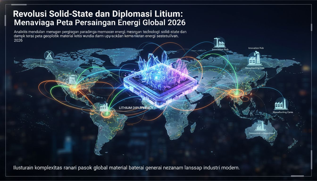 Revolusi Solid-State dan Diplomasi Litium: Menavigasi Peta Persaingan Energi Global 2026